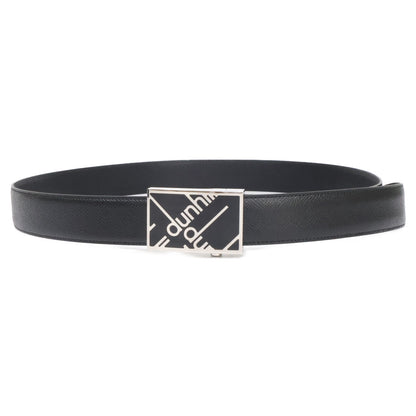 ALFREDDUNHILL Signature Logo Leather Belt Black Size 42