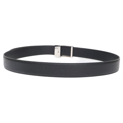 ALFREDDUNHILL Signature Logo Leather Belt Black Size 42