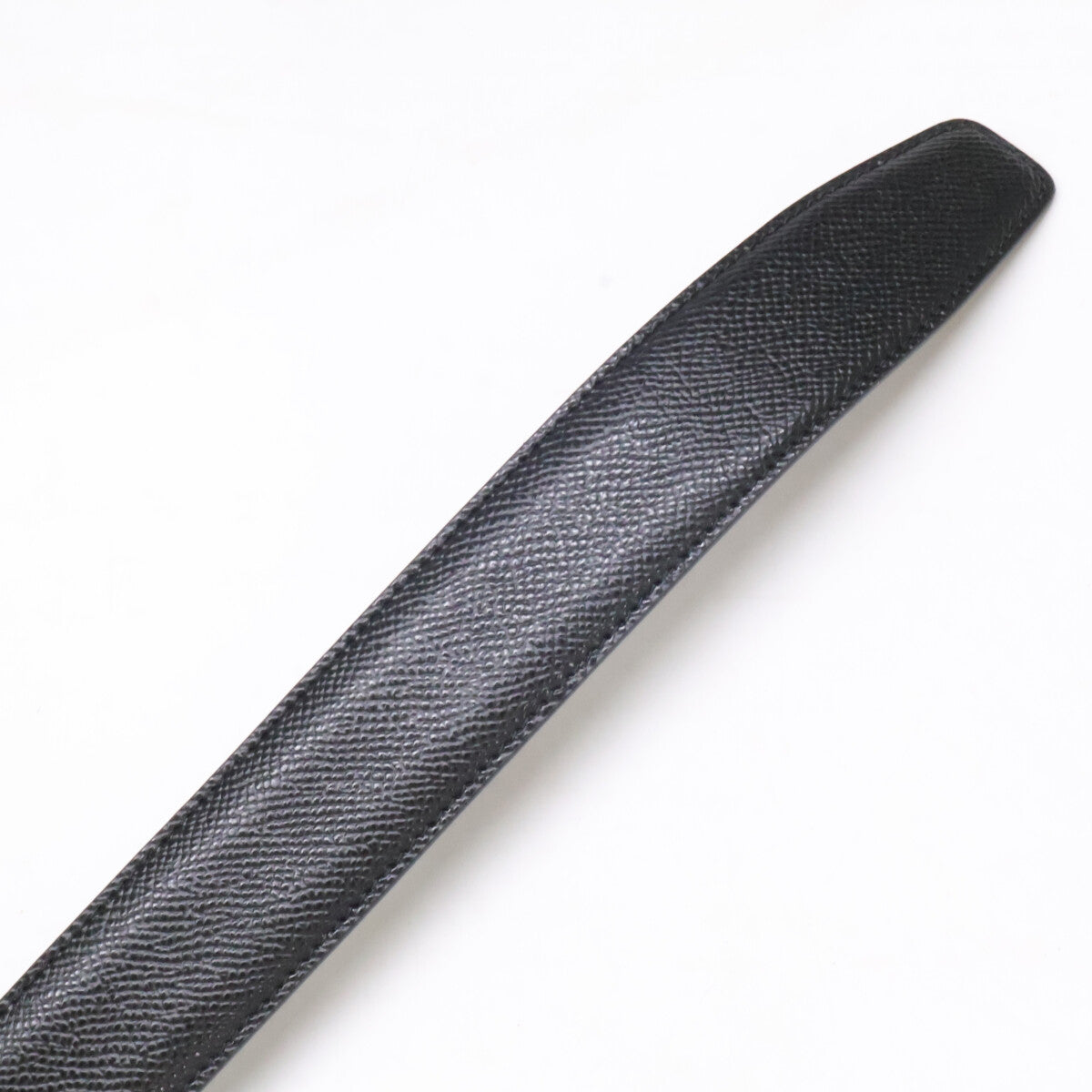 ALFREDDUNHILL Signature Logo Leather Belt Black Size 42