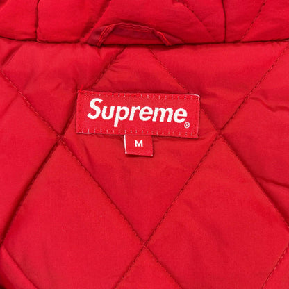 Supreme 18SS Script Logo Hooded Nylon Jacket Navy×Red Size M