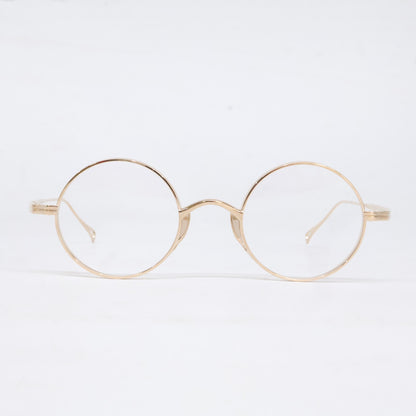 KameManNen KMN-99 Titanium Sunglasses Gold Size 45X22-145