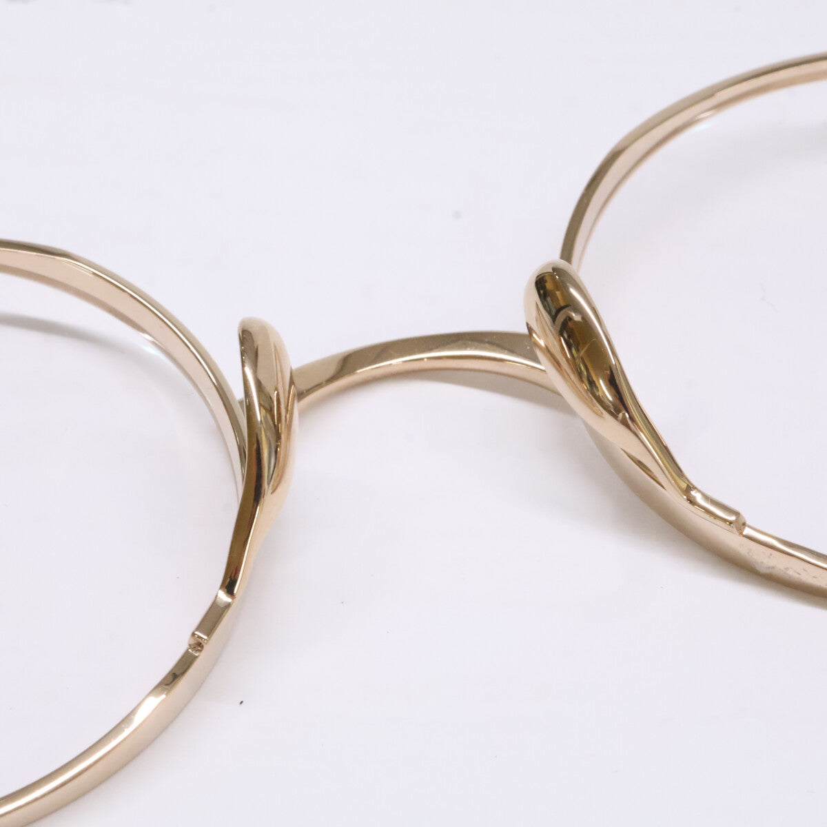 KameManNen KMN-99 Titanium Sunglasses Gold Size 45X22-145