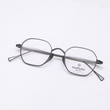 KameManNen KMN9917 Wide Sunglasses Black Size 47X21-145