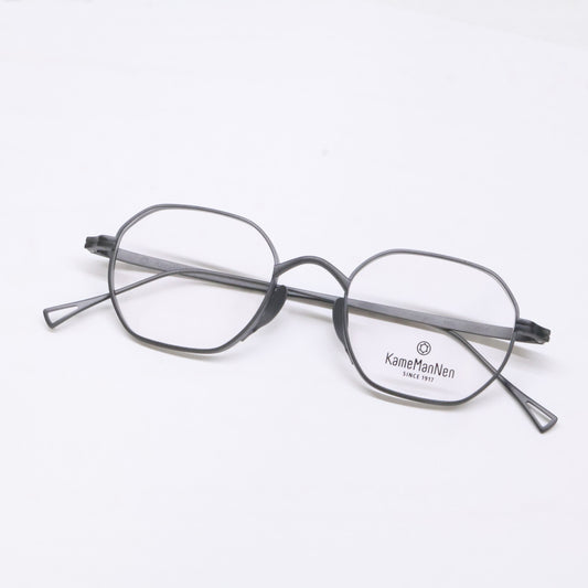KameManNen KMN9917 Wide Sunglasses Black Size 47X21-145