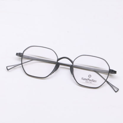 KameManNen KMN9917 Wide Sunglasses Black Size 47X21-145