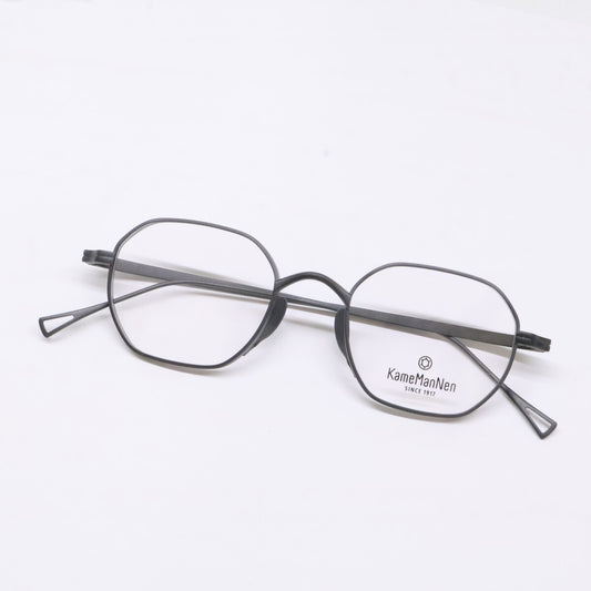 KameManNen KMN9917 Wide Sunglasses Black Size 47X21-145