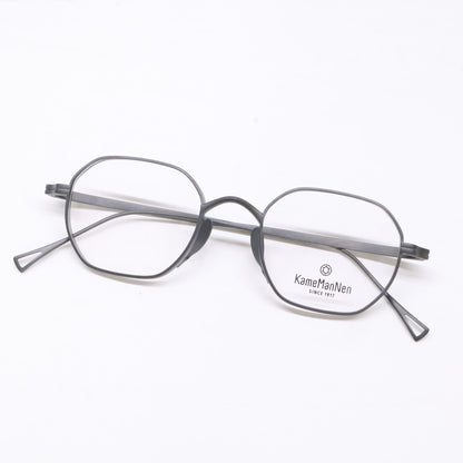 KameManNen KMN9917 Wide Sunglasses Black Size 47X21-145