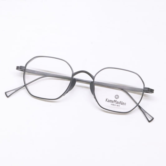 KameManNen KMN9917 Wide Sunglasses Black Size 47X21-145