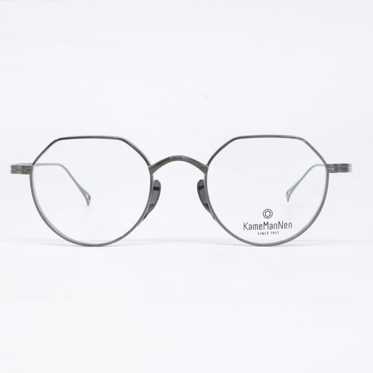 KameManNen KMN9916 Panto Sunglasses Gunmetal Size 47X21-145