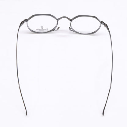 KameManNen KMN9916 Panto Sunglasses Gunmetal Size 47X21-145
