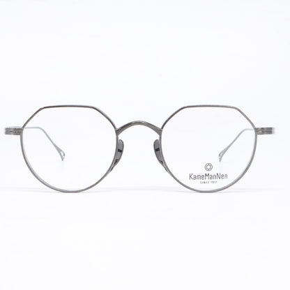 KameManNen KMN9916 Panto Sunglasses Gunmetal Size 47X21-145
