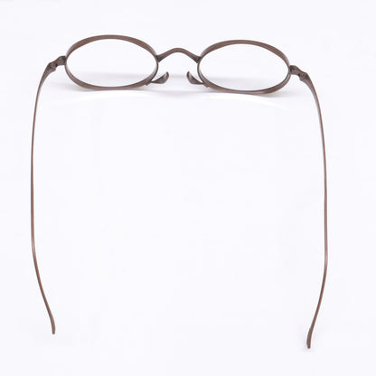 KameManNen KMN9918 Oval Sunglasses Brown Size 48X22-145