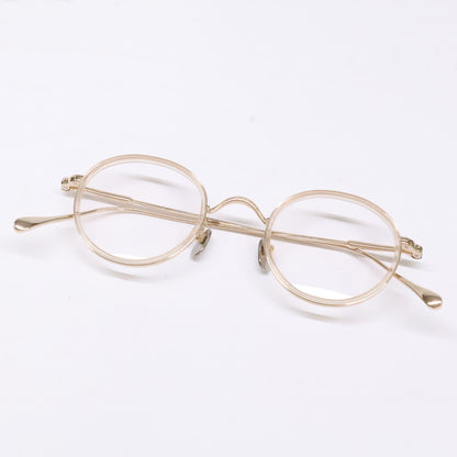 KameManNen KMN139 Panto Sunglasses & Gold Size 43X24-143