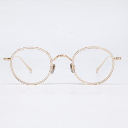 KameManNen KMN139 Panto Sunglasses & Gold Size 43X24-143