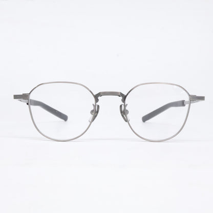 Four Nines S-955T Titanium Sunglasses Silver Size 46X20-142