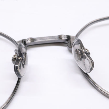 Four Nines S-955T Titanium Sunglasses Silver Size 46X20-142