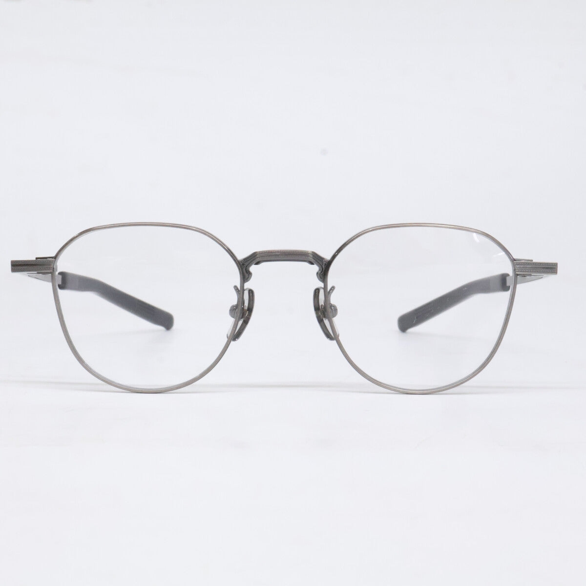 Four Nines S-955T Titanium Sunglasses Silver Size 46X20-142
