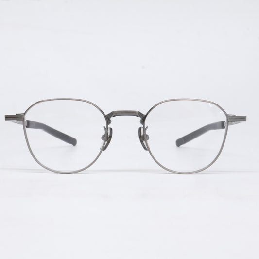 Four Nines S-955T Titanium Sunglasses Silver Size 46X20-142