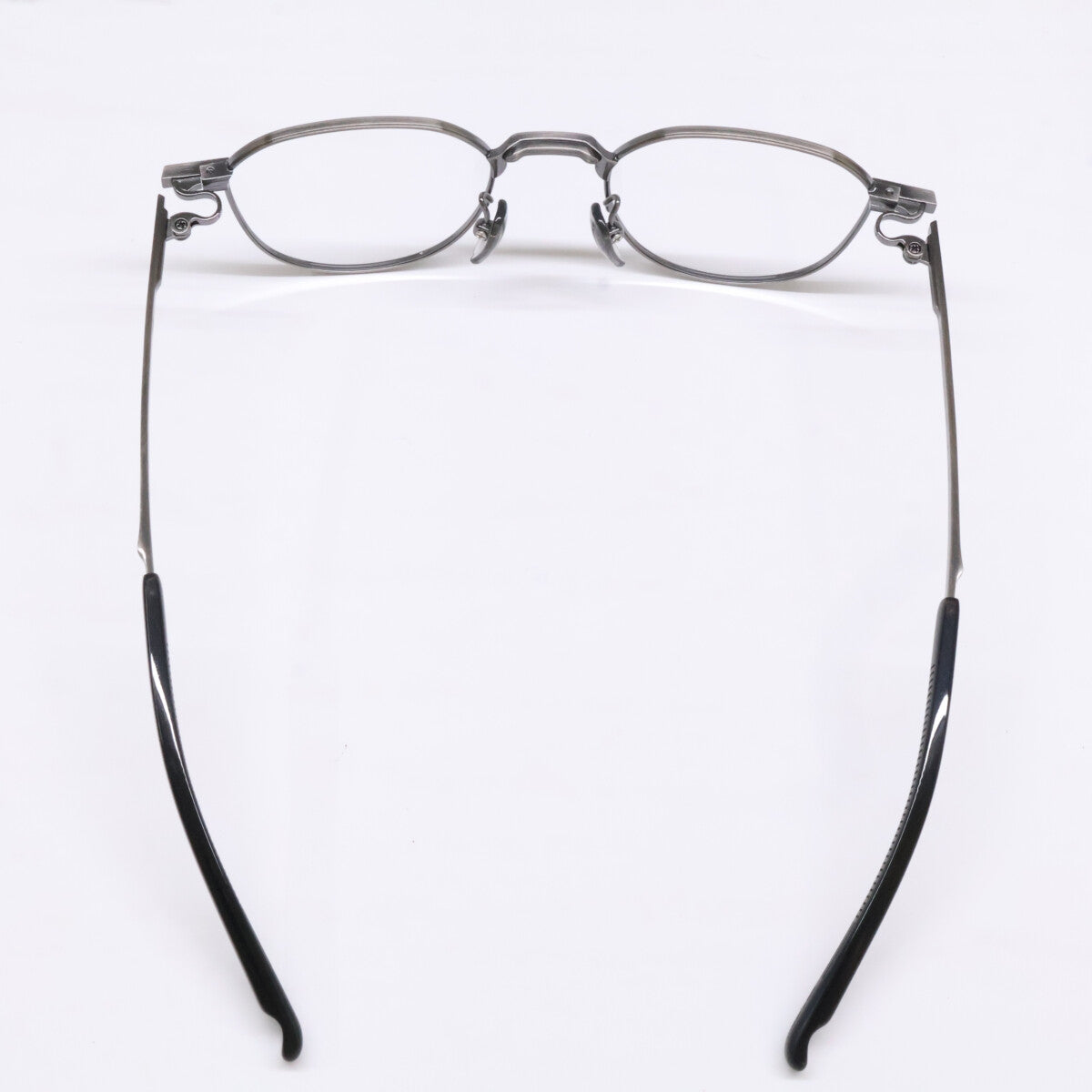 Four Nines S-955T Titanium Sunglasses Silver Size 46X20-142