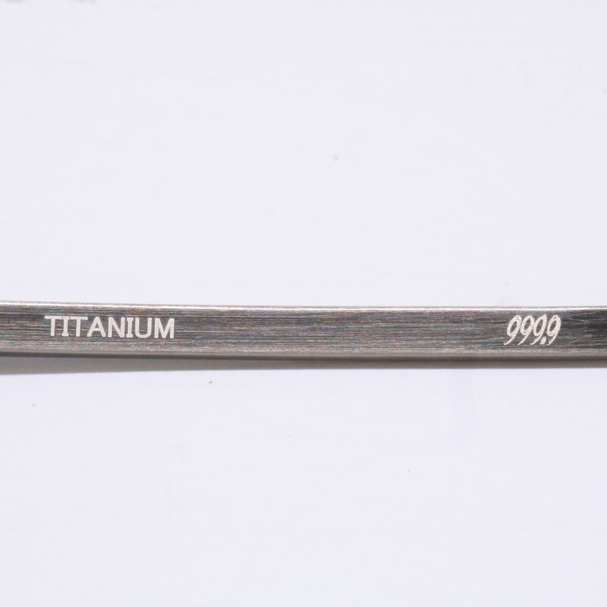 Four Nines S-955T Titanium Sunglasses Silver Size 46X20-142