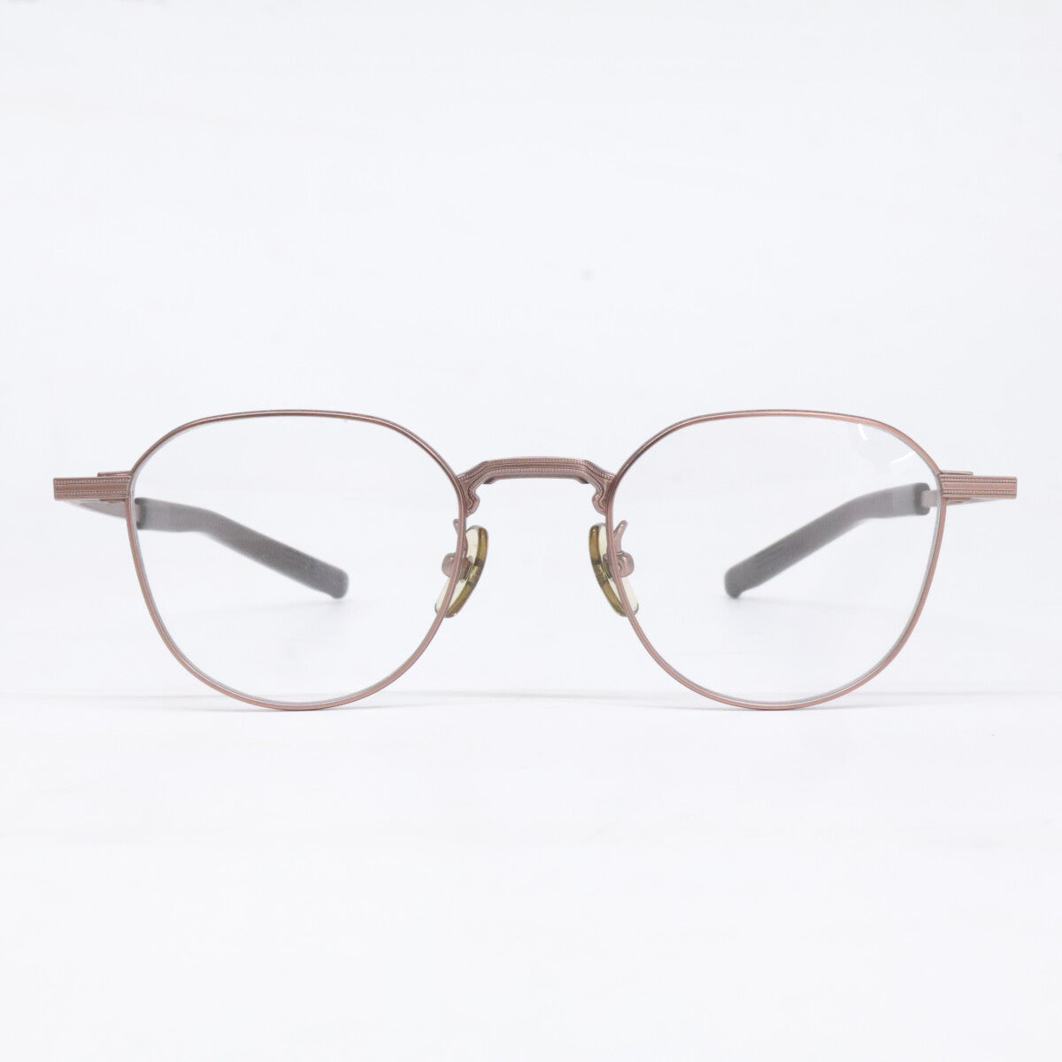 Four Nines S-955T Titanium Sunglasses Brown Size 46X20-142