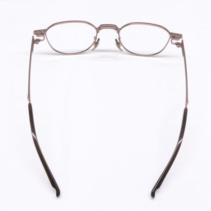 Four Nines S-955T Titanium Sunglasses Brown Size 46X20-142