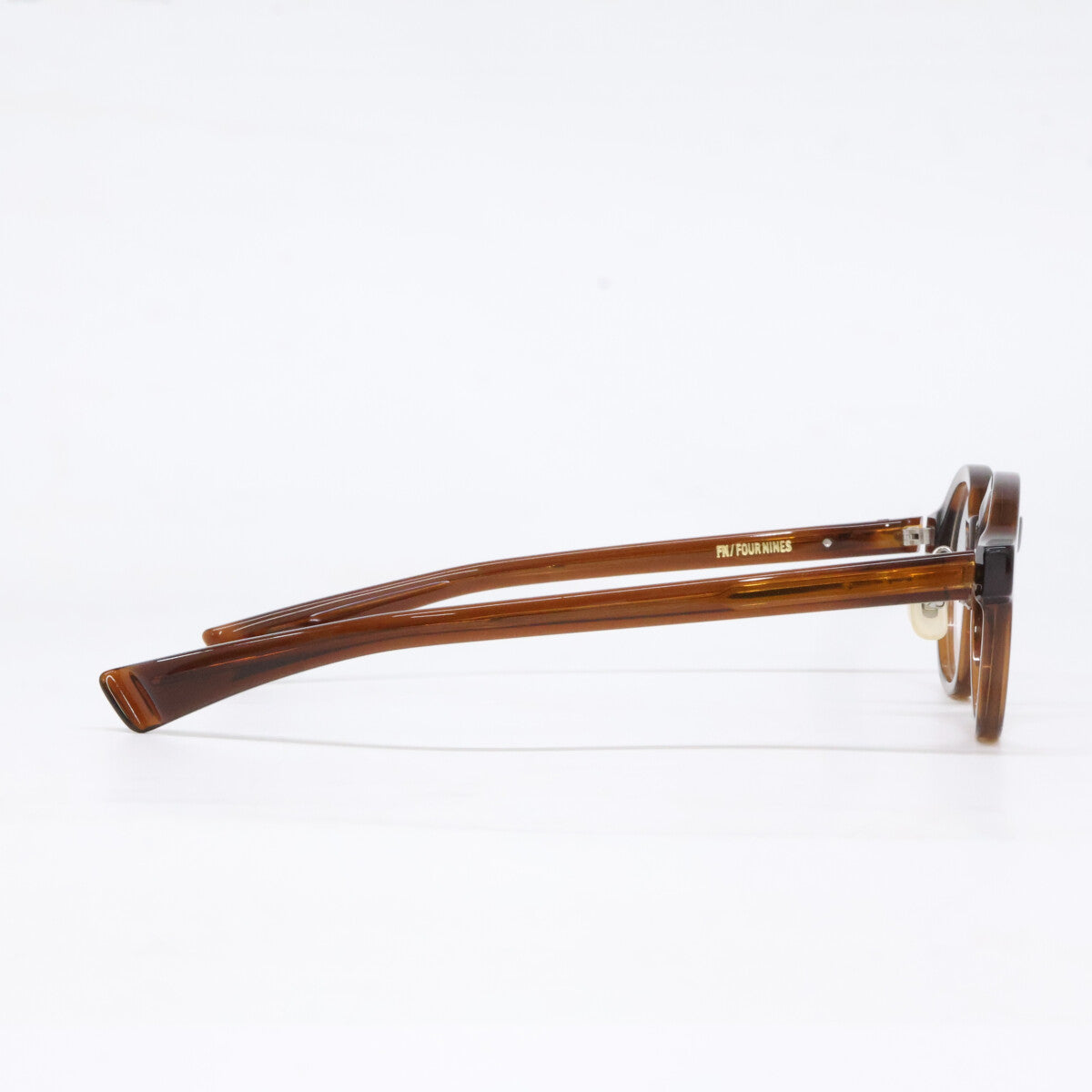 Four Nines FN-0844 Acetate Sunglasses Brown Size 44X23-145