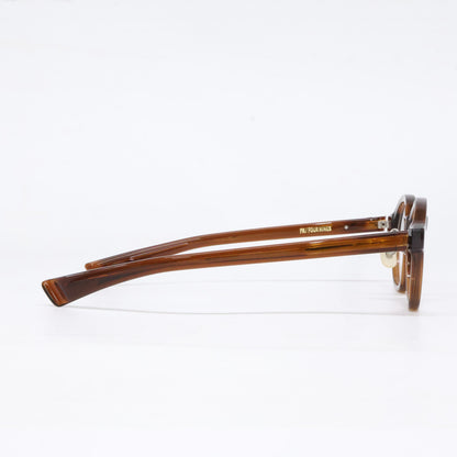 Four Nines FN-0844 Acetate Sunglasses Brown Size 44X23-145