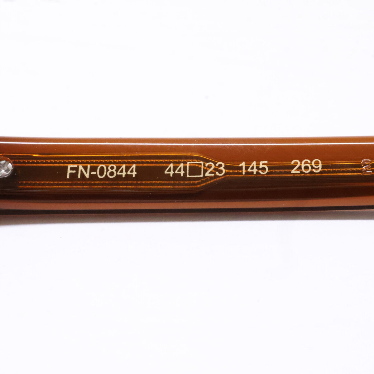 Four Nines FN-0844 Acetate Sunglasses Brown Size 44X23-145