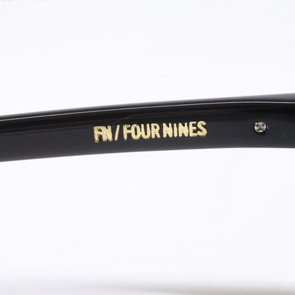 FOURNINES FN- FN-0844 Round Frame Black Size 44X23-145