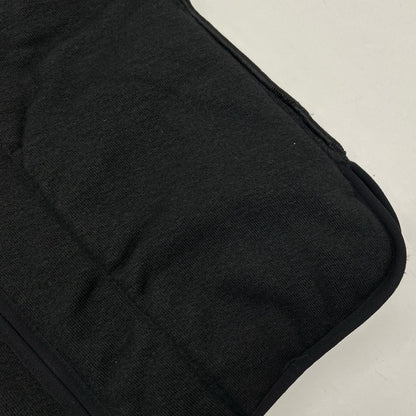 Barbour Black Acrylic Front Zip Fur Liner Vest Size 36
