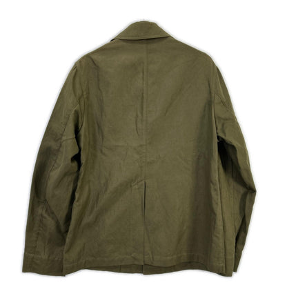 EQUIPE' Khaki Cotton Linen Safari Jacket