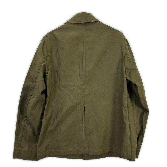 EQUIPE' Khaki Cotton Linen Safari Jacket