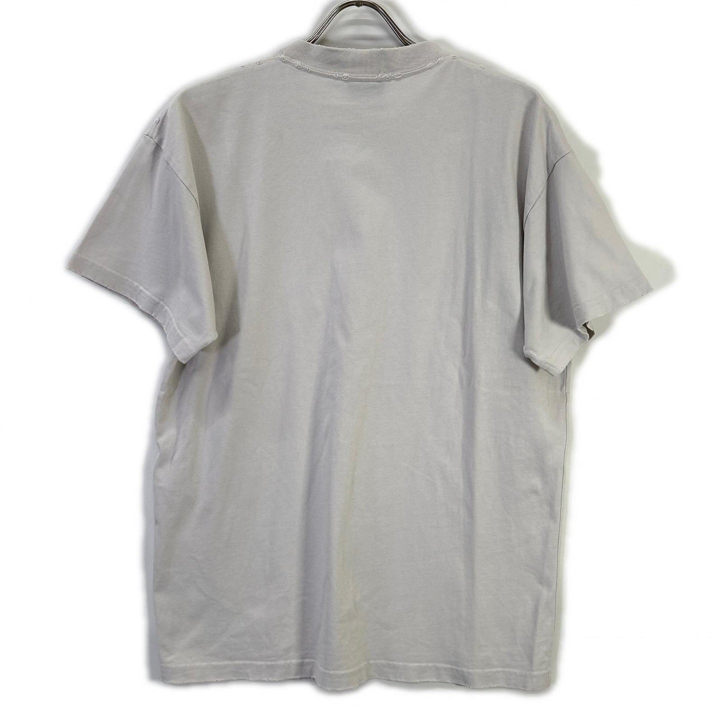 BALENCIAGA 23AW Cotton Mirror Logo T-Shirt Size S