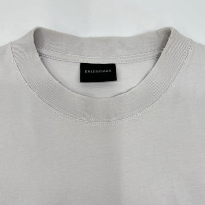 BALENCIAGA 23AW Cotton Mirror Logo T-Shirt Size S