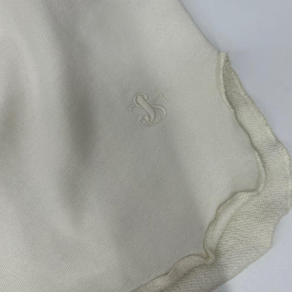 JIL SANDER+ White Cotton Cut-Off S/S Sweatshirt Size S