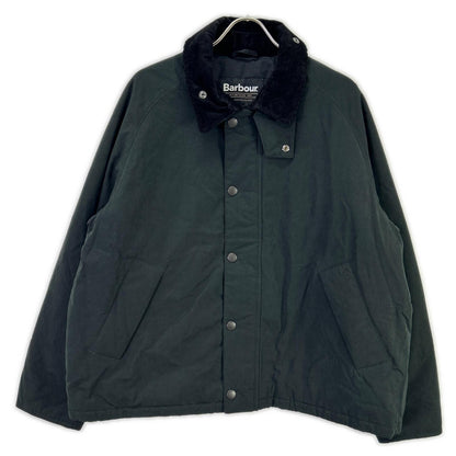 Barbour 25AW Black Cotton Blend Transport Jacket Size 40