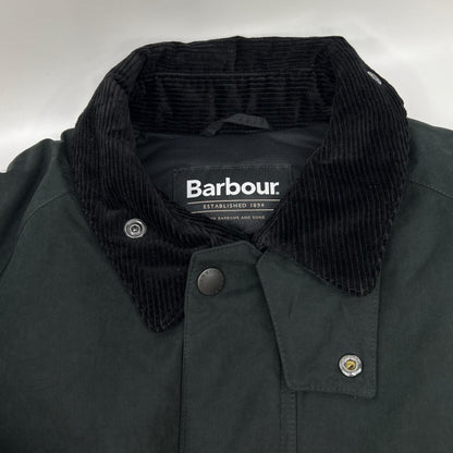 Barbour 25AW Black Cotton Blend Transport Jacket Size 40
