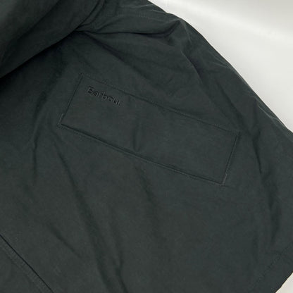 Barbour 25AW Black Cotton Blend Transport Jacket Size 40