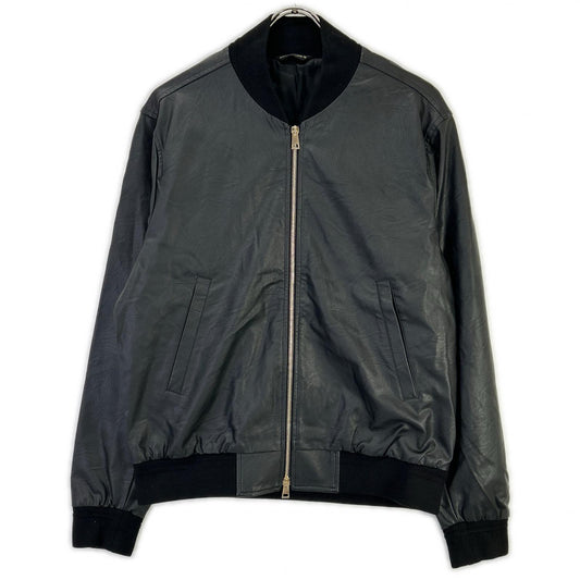 giab's ARCHIVIO BARDI GOLD Synthetic Leather Jacket Size 48