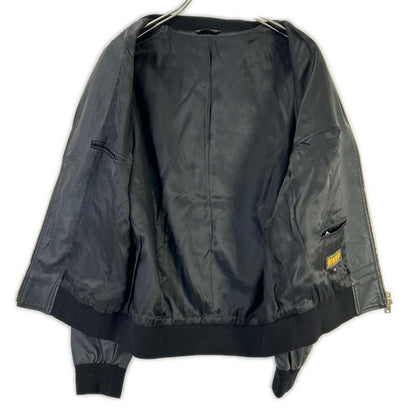 giab's ARCHIVIO BARDI GOLD Synthetic Leather Jacket Size 48