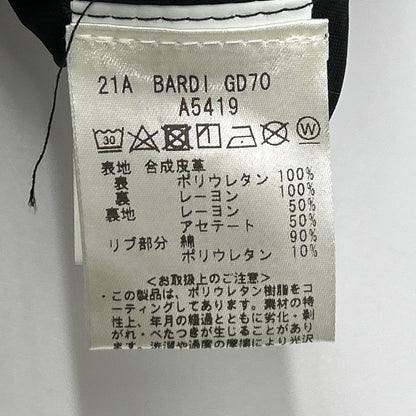 giab's ARCHIVIO BARDI GOLD Synthetic Leather Jacket Size 48
