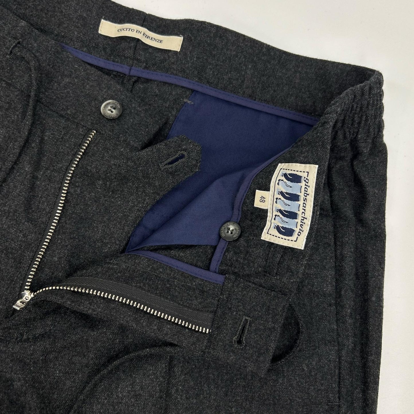 giab's ARCHIVIO MASACCIO Washable Wool Pants Size 28