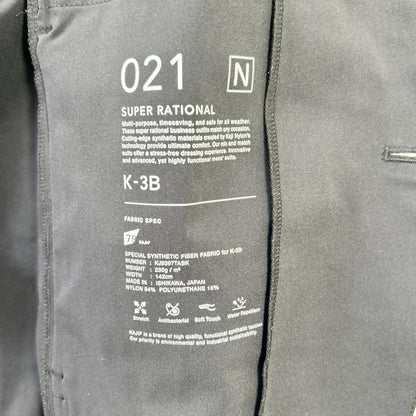 HR-WEARABLE K-3B 24HR Minimal Nylon Jacket Black Size 1