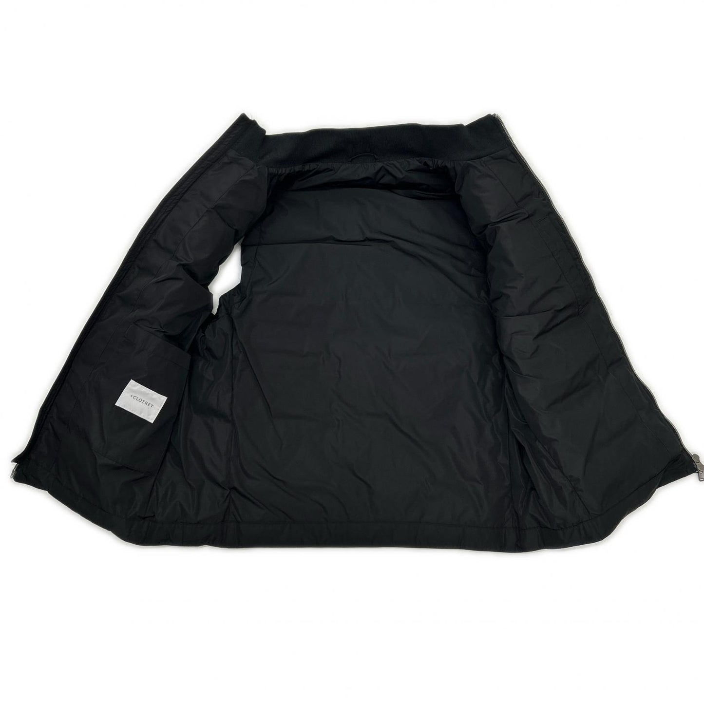Cross Closet Kapok Padded Vest Black Size 2