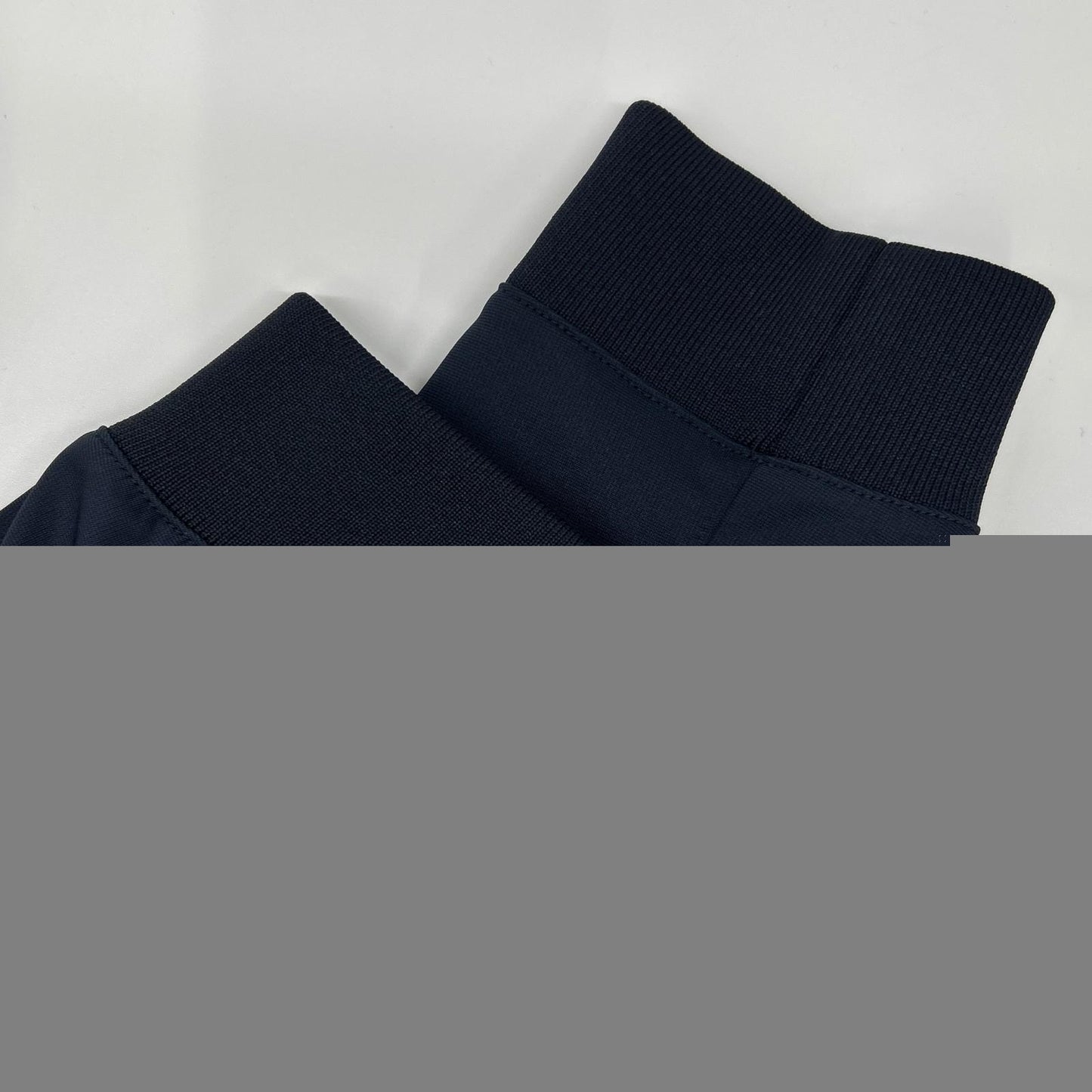 Cross Closet Matte Twist Zip Up Hoodie Navy Size 3