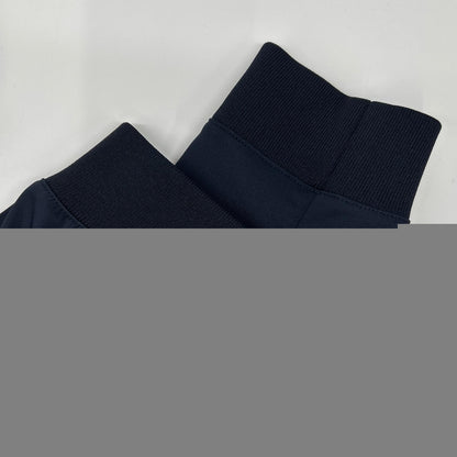 Cross Closet Matte Twist Zip Up Hoodie Navy Size 3