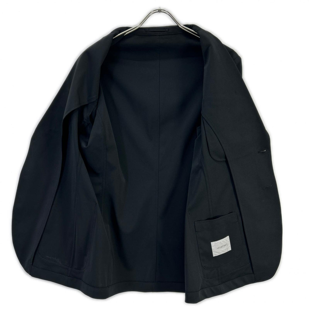 Cross Closet Matte Twist Easy Jacket Black Size 2