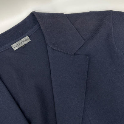 HILTON Knit Tailored Blazer Navy Size L