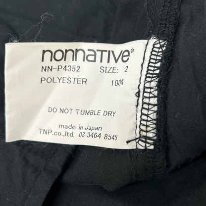 GRAMICCI x nonnative Walker Poly Twill Black 23AW Pants Size 2